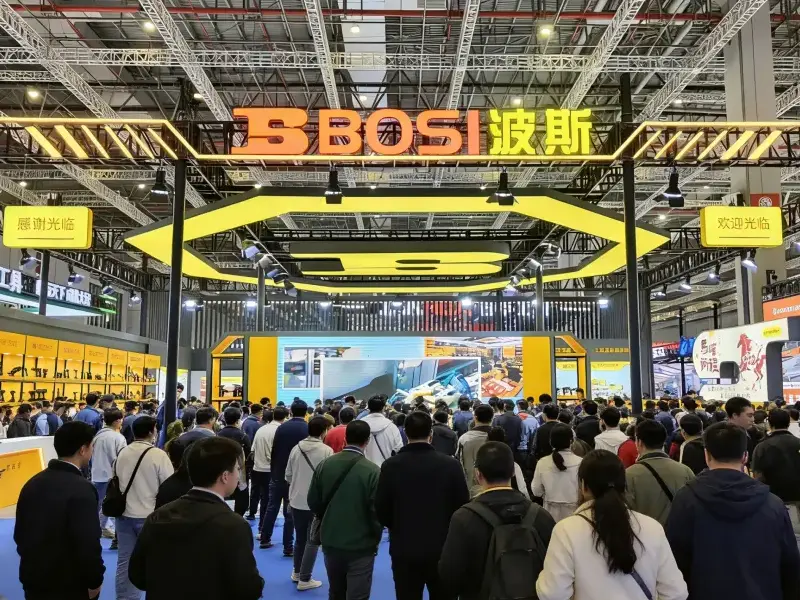 BOSI Toolsが第39回中国国際ハードウェアフェアで輝く