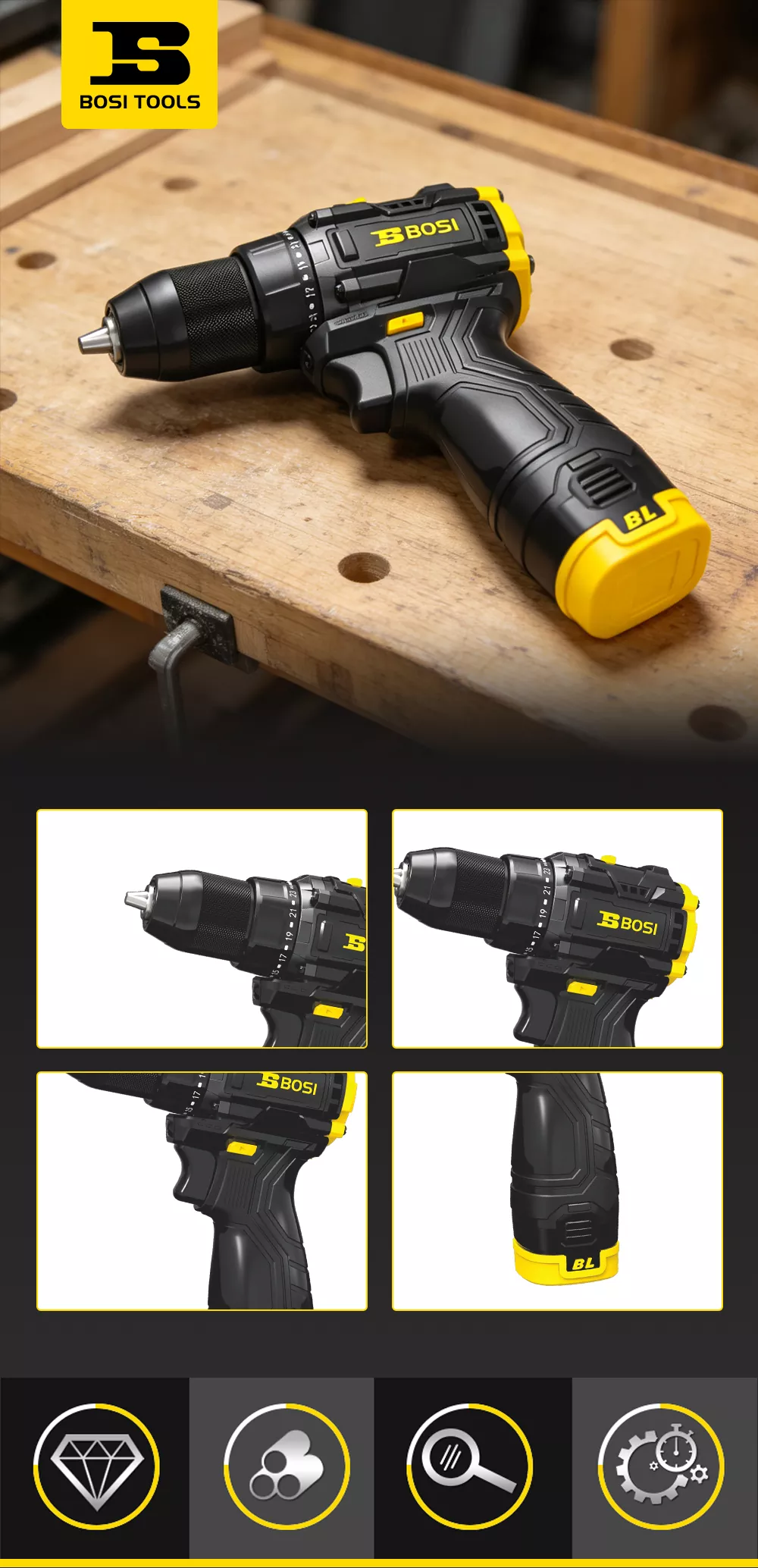Li-ion Brushless Drill
